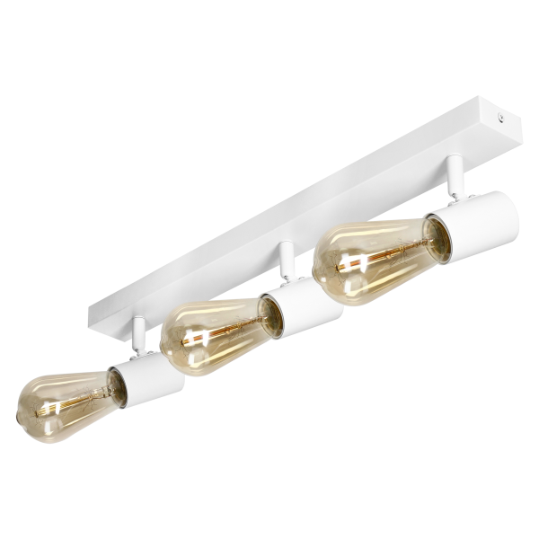 RIO SP 3, wall and ceiling light, E27 max. 3x60W, IP20, white RIO SP 3, wall and ceiling light, E27 max. 3x60W, IP20, white